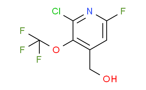 2-Chloro-6-fluoro-3-(trifluoromethoxy)pyridine-4-methanol