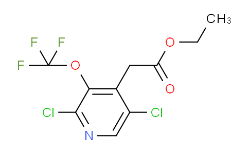AM18103 | 1806122-34-8 | Ethyl 2,5-dichloro-3-(trifluoromethoxy)pyridine-4-acetate