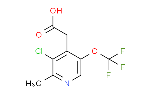 AM181043 | 1804559-81-6 | 3-Chloro-2-methyl-5-(trifluoromethoxy)pyridine-4-acetic acid