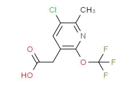 AM181046 | 1804689-49-3 | 3-Chloro-2-methyl-6-(trifluoromethoxy)pyridine-5-acetic acid