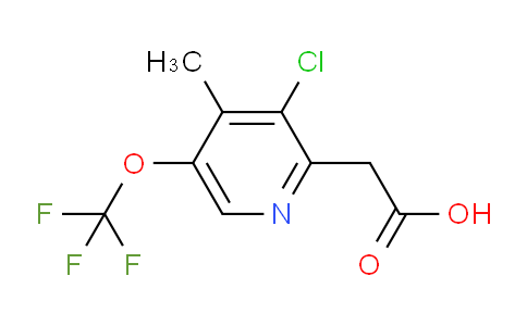 AM181049 | 1804815-19-7 | 3-Chloro-4-methyl-5-(trifluoromethoxy)pyridine-2-acetic acid