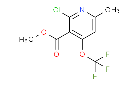 Methyl 2-chloro-6-methyl-4-(trifluoromethoxy)pyridine-3-carboxylate