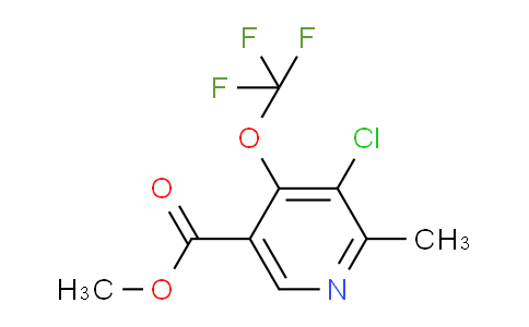 AM181062 | 1804668-74-3 | Methyl 3-chloro-2-methyl-4-(trifluoromethoxy)pyridine-5-carboxylate