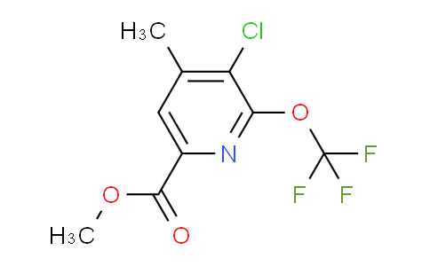 AM181064 | 1804599-78-7 | Methyl 3-chloro-4-methyl-2-(trifluoromethoxy)pyridine-6-carboxylate