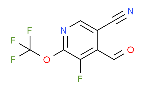 AM181067 | 1803651-09-3 | 5-Cyano-3-fluoro-2-(trifluoromethoxy)pyridine-4-carboxaldehyde