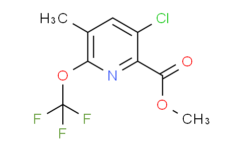 AM181075 | 1803691-77-1 | Methyl 3-chloro-5-methyl-6-(trifluoromethoxy)pyridine-2-carboxylate