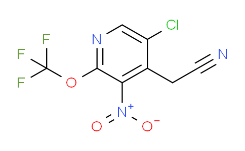 5-Chloro-3-nitro-2-(trifluoromethoxy)pyridine-4-acetonitrile