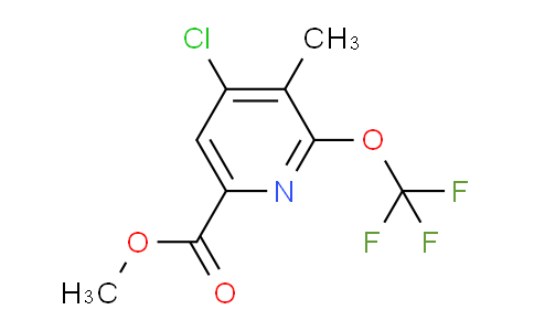AM181080 | 1803937-19-0 | Methyl 4-chloro-3-methyl-2-(trifluoromethoxy)pyridine-6-carboxylate