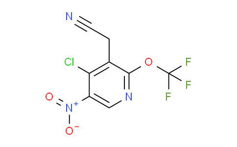 4-Chloro-5-nitro-2-(trifluoromethoxy)pyridine-3-acetonitrile