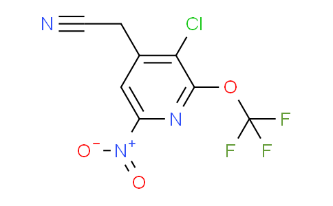 AM181089 | 1804695-88-2 | 3-Chloro-6-nitro-2-(trifluoromethoxy)pyridine-4-acetonitrile