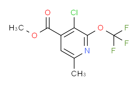 AM181093 | 1806115-36-5 | Methyl 3-chloro-6-methyl-2-(trifluoromethoxy)pyridine-4-carboxylate