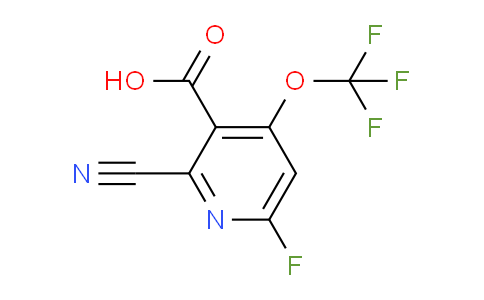 AM181096 | 1806217-76-4 | 2-Cyano-6-fluoro-4-(trifluoromethoxy)pyridine-3-carboxylic acid