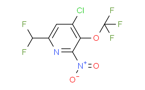 AM181099 | 1803696-89-0 | 4-Chloro-6-(difluoromethyl)-2-nitro-3-(trifluoromethoxy)pyridine