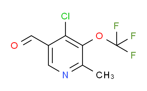 AM181102 | 1804556-20-4 | 4-Chloro-2-methyl-3-(trifluoromethoxy)pyridine-5-carboxaldehyde