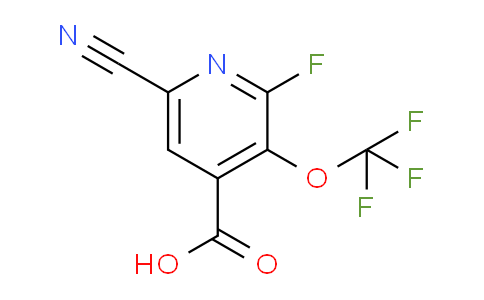 AM181103 | 1806242-75-0 | 6-Cyano-2-fluoro-3-(trifluoromethoxy)pyridine-4-carboxylic acid