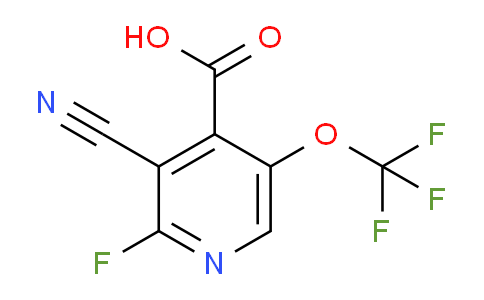 AM181104 | 1804822-02-3 | 3-Cyano-2-fluoro-5-(trifluoromethoxy)pyridine-4-carboxylic acid