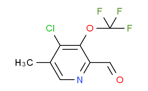 AM181107 | 1803918-16-2 | 4-Chloro-5-methyl-3-(trifluoromethoxy)pyridine-2-carboxaldehyde