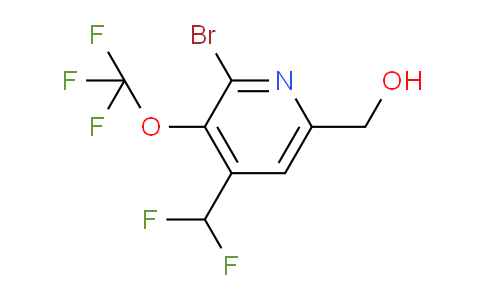 AM181113 | 1804546-64-2 | 2-Bromo-4-(difluoromethyl)-3-(trifluoromethoxy)pyridine-6-methanol
