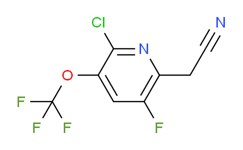 AM181114 | 1803909-03-6 | 2-Chloro-5-fluoro-3-(trifluoromethoxy)pyridine-6-acetonitrile