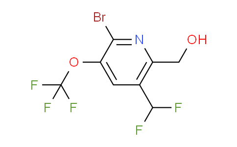 AM181116 | 1806076-44-7 | 2-Bromo-5-(difluoromethyl)-3-(trifluoromethoxy)pyridine-6-methanol