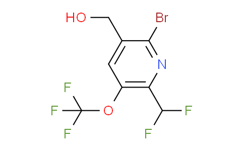 AM181121 | 1806076-52-7 | 2-Bromo-6-(difluoromethyl)-5-(trifluoromethoxy)pyridine-3-methanol