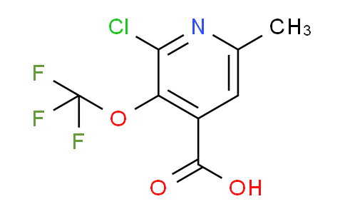 AM181124 | 1804599-37-8 | 2-Chloro-6-methyl-3-(trifluoromethoxy)pyridine-4-carboxylic acid