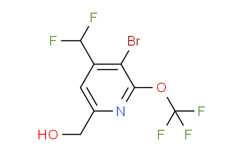 AM181125 | 1804728-83-3 | 3-Bromo-4-(difluoromethyl)-2-(trifluoromethoxy)pyridine-6-methanol