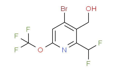 AM181131 | 1804728-91-3 | 4-Bromo-2-(difluoromethyl)-6-(trifluoromethoxy)pyridine-3-methanol