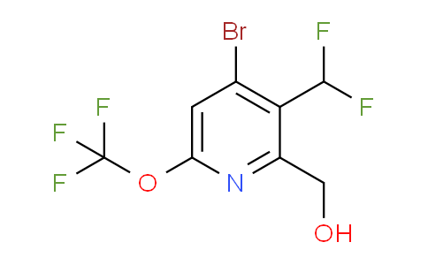 AM181134 | 1804728-94-6 | 4-Bromo-3-(difluoromethyl)-6-(trifluoromethoxy)pyridine-2-methanol