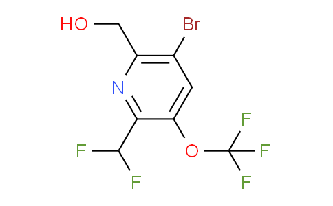 AM181139 | 1804547-60-1 | 5-Bromo-2-(difluoromethyl)-3-(trifluoromethoxy)pyridine-6-methanol