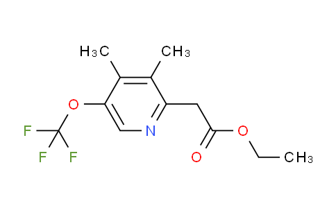 AM18115 | 1804294-26-5 | Ethyl 3,4-dimethyl-5-(trifluoromethoxy)pyridine-2-acetate