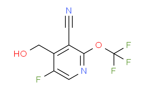 3-Cyano-5-fluoro-2-(trifluoromethoxy)pyridine-4-methanol