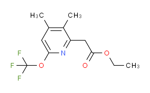 AM18116 | 1804530-69-5 | Ethyl 3,4-dimethyl-6-(trifluoromethoxy)pyridine-2-acetate