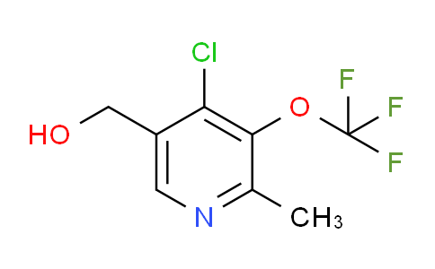 4-Chloro-2-methyl-3-(trifluoromethoxy)pyridine-5-methanol
