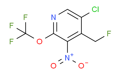 5-Chloro-4-(fluoromethyl)-3-nitro-2-(trifluoromethoxy)pyridine