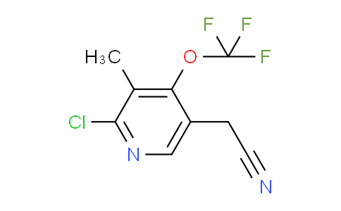 AM181177 | 1806098-55-4 | 2-Chloro-3-methyl-4-(trifluoromethoxy)pyridine-5-acetonitrile