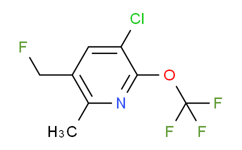 AM181182 | 1806165-66-1 | 3-Chloro-5-(fluoromethyl)-6-methyl-2-(trifluoromethoxy)pyridine