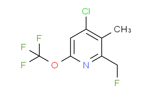 AM181183 | 1804559-28-1 | 4-Chloro-2-(fluoromethyl)-3-methyl-6-(trifluoromethoxy)pyridine