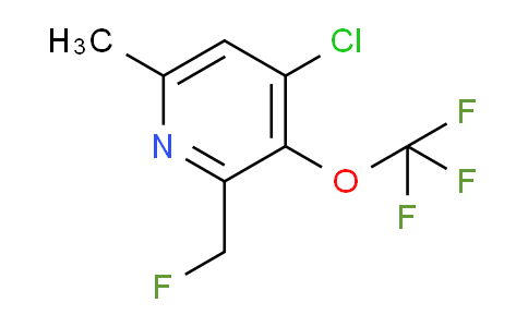 AM181185 | 1806097-87-9 | 4-Chloro-2-(fluoromethyl)-6-methyl-3-(trifluoromethoxy)pyridine