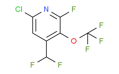 AM181186 | 1804366-65-1 | 6-Chloro-4-(difluoromethyl)-2-fluoro-3-(trifluoromethoxy)pyridine