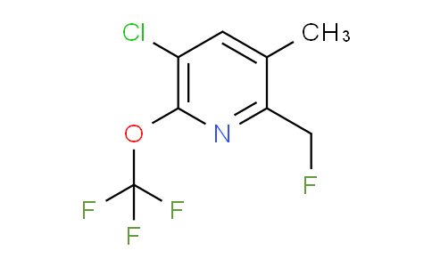 AM181195 | 1803935-16-1 | 5-Chloro-2-(fluoromethyl)-3-methyl-6-(trifluoromethoxy)pyridine