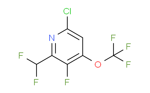 AM181197 | 1804769-92-3 | 6-Chloro-2-(difluoromethyl)-3-fluoro-4-(trifluoromethoxy)pyridine