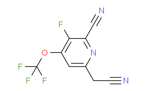 AM181211 | 1803956-67-3 | 2-Cyano-3-fluoro-4-(trifluoromethoxy)pyridine-6-acetonitrile
