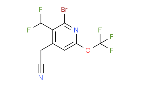AM181217 | 1803575-88-3 | 2-Bromo-3-(difluoromethyl)-6-(trifluoromethoxy)pyridine-4-acetonitrile