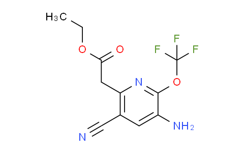 AM18122 | 1806000-59-8 | Ethyl 3-amino-5-cyano-2-(trifluoromethoxy)pyridine-6-acetate