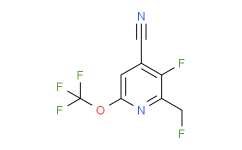 AM181236 | 1803958-77-1 | 4-Cyano-3-fluoro-2-(fluoromethyl)-6-(trifluoromethoxy)pyridine