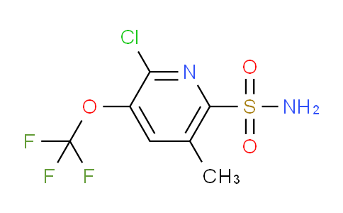 AM181245 | 1804671-16-6 | 2-Chloro-5-methyl-3-(trifluoromethoxy)pyridine-6-sulfonamide