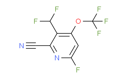 AM181247 | 1804663-20-4 | 2-Cyano-3-(difluoromethyl)-6-fluoro-4-(trifluoromethoxy)pyridine