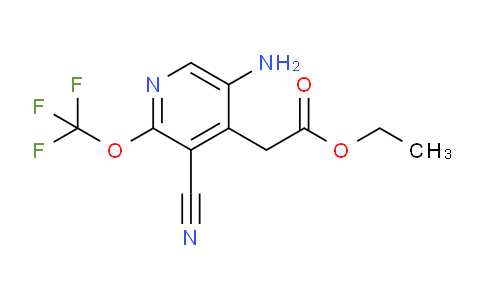 AM18126 | 1803641-03-3 | Ethyl 5-amino-3-cyano-2-(trifluoromethoxy)pyridine-4-acetate