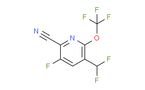 AM181260 | 1803959-05-8 | 2-Cyano-5-(difluoromethyl)-3-fluoro-6-(trifluoromethoxy)pyridine